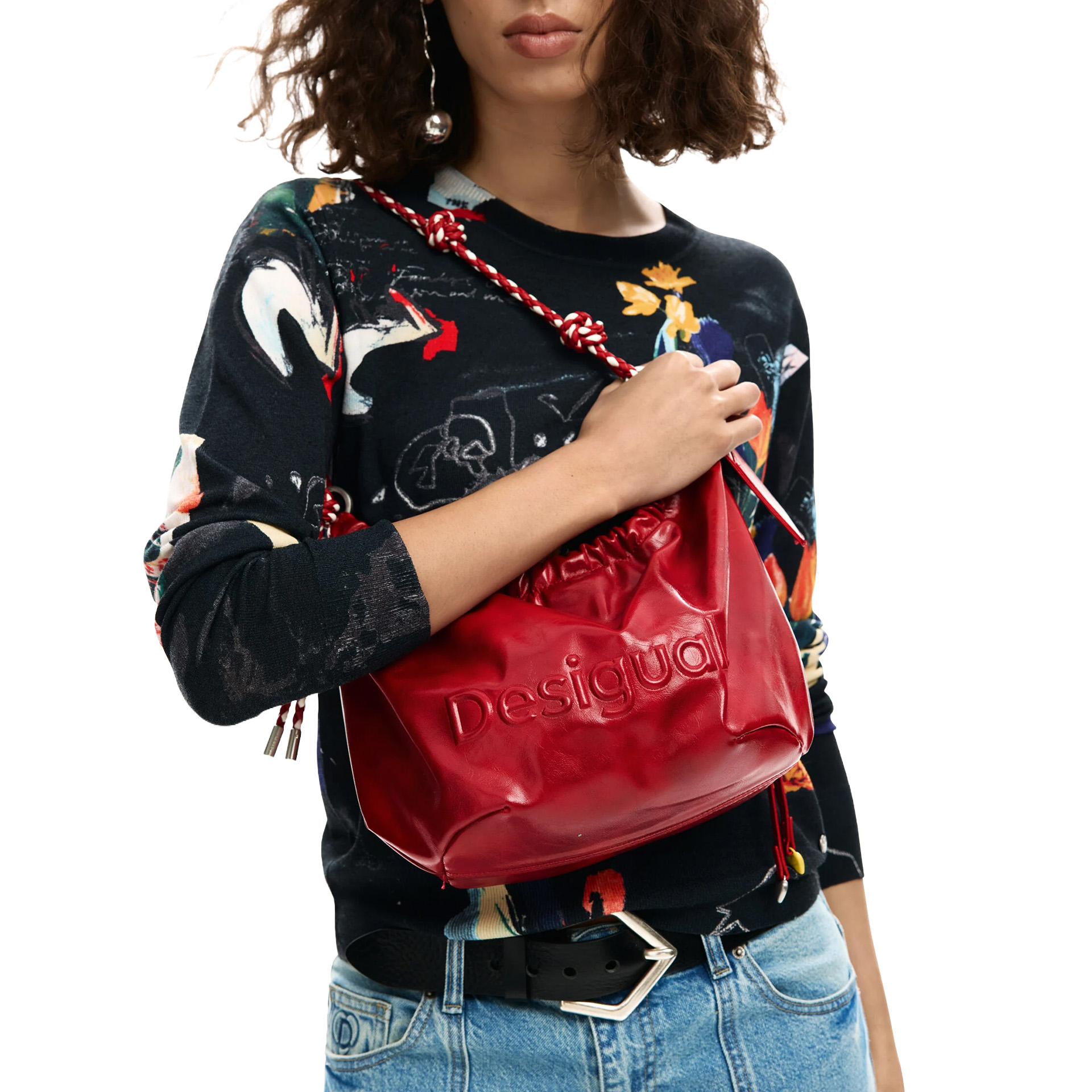 Desigual Mala Waverly Carmin