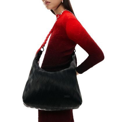 Desigual Mala Litio Samarra Negro