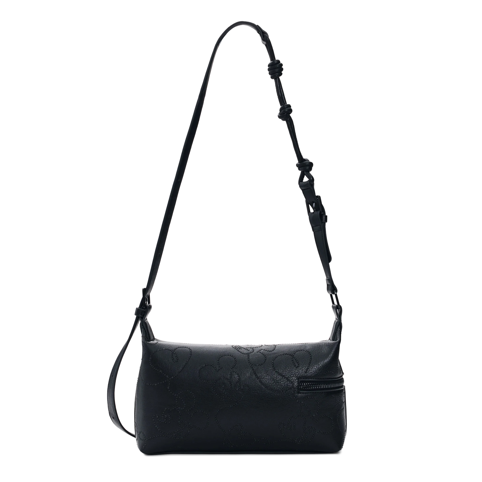 Desigual Mala Mickey Lines Huntington Negro