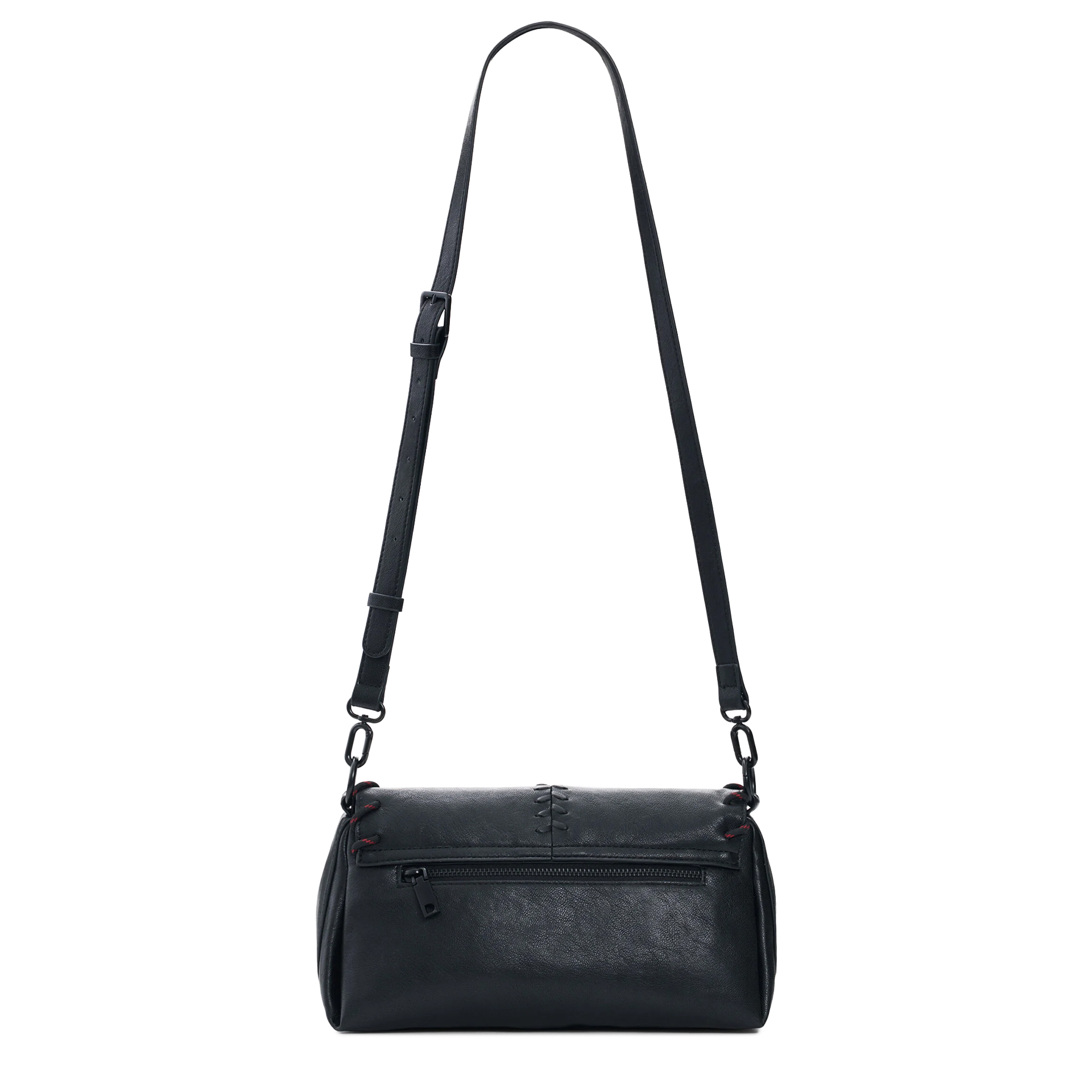 Desigual Mala All Mickey Naron Medium Flap Negro