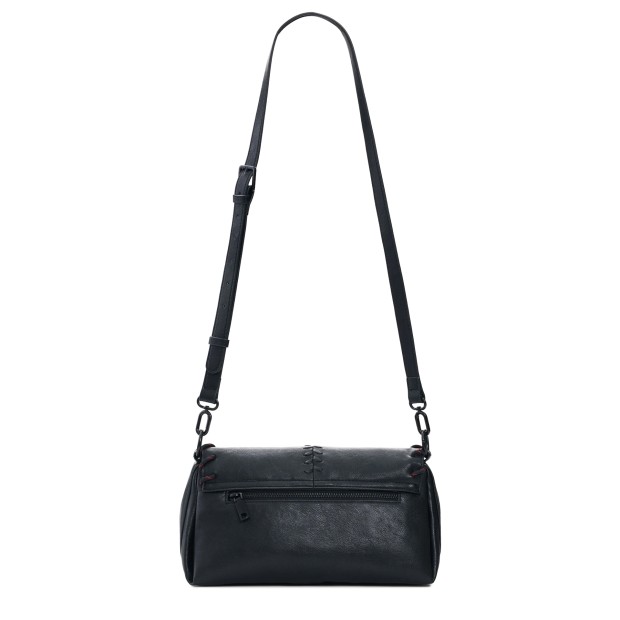 Desigual Mala All Mickey Naron Medium Flap Negro