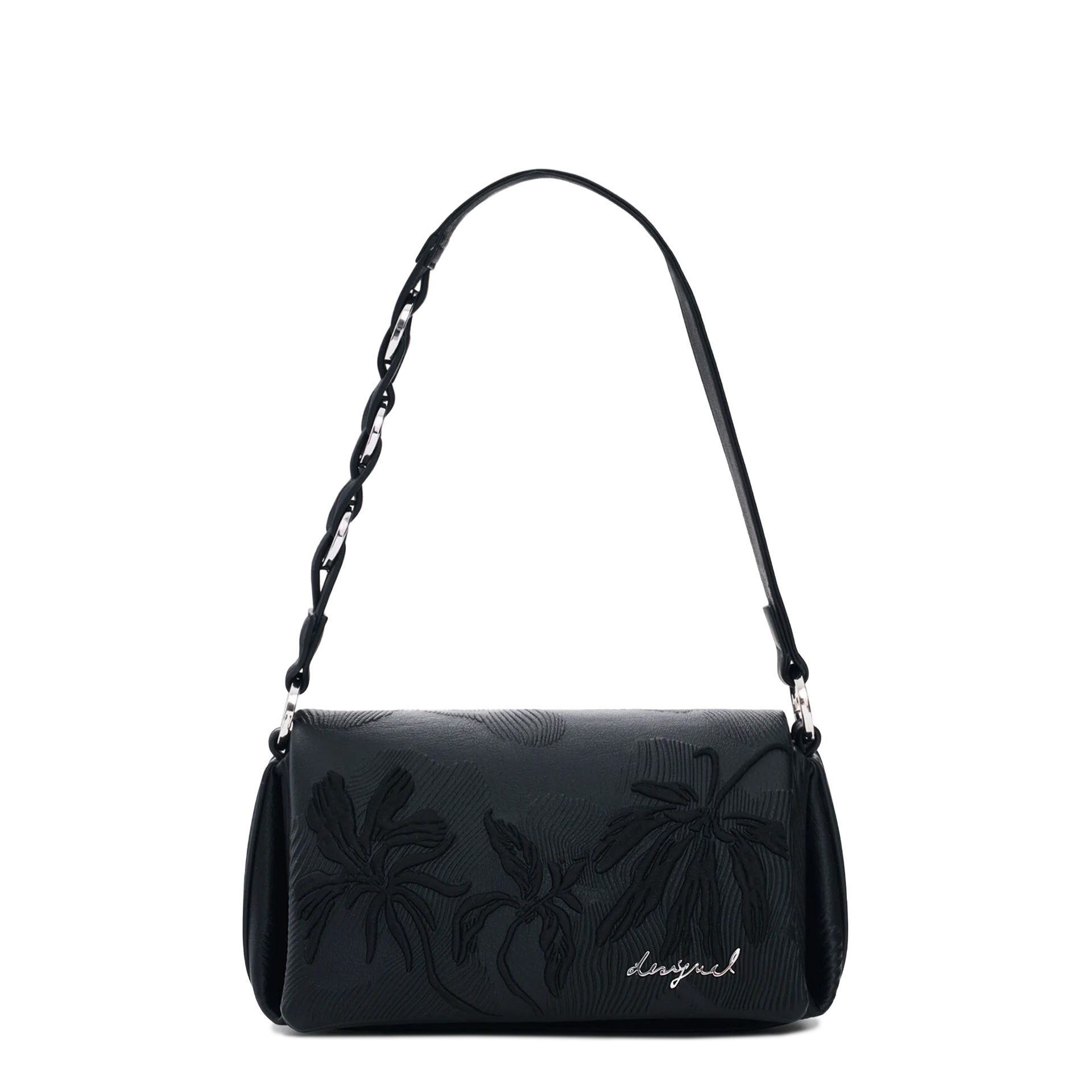 Desigual Mala Mirenis Naron Mini Flap Negro