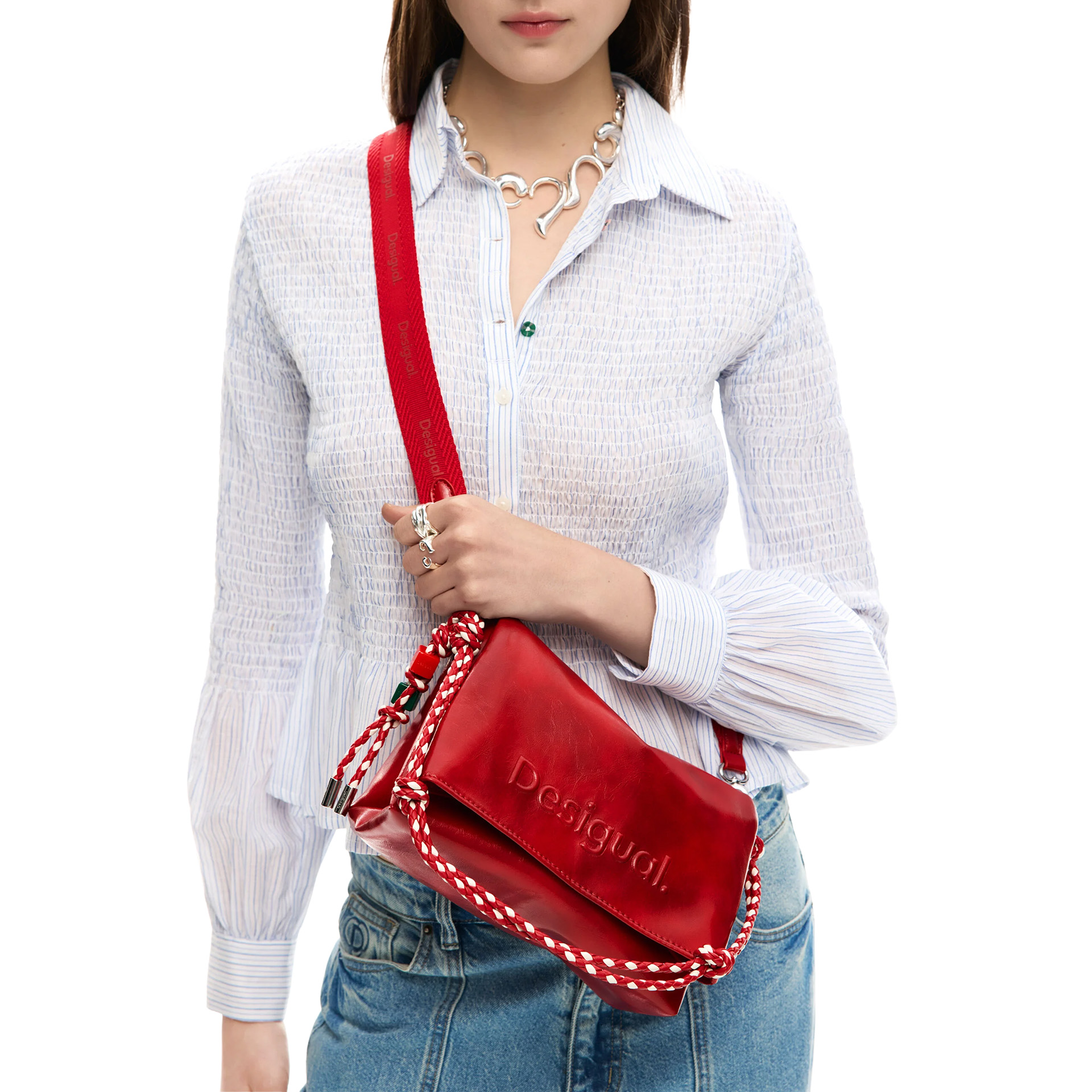 Desigual Mala Venecia 4.0 Carmin