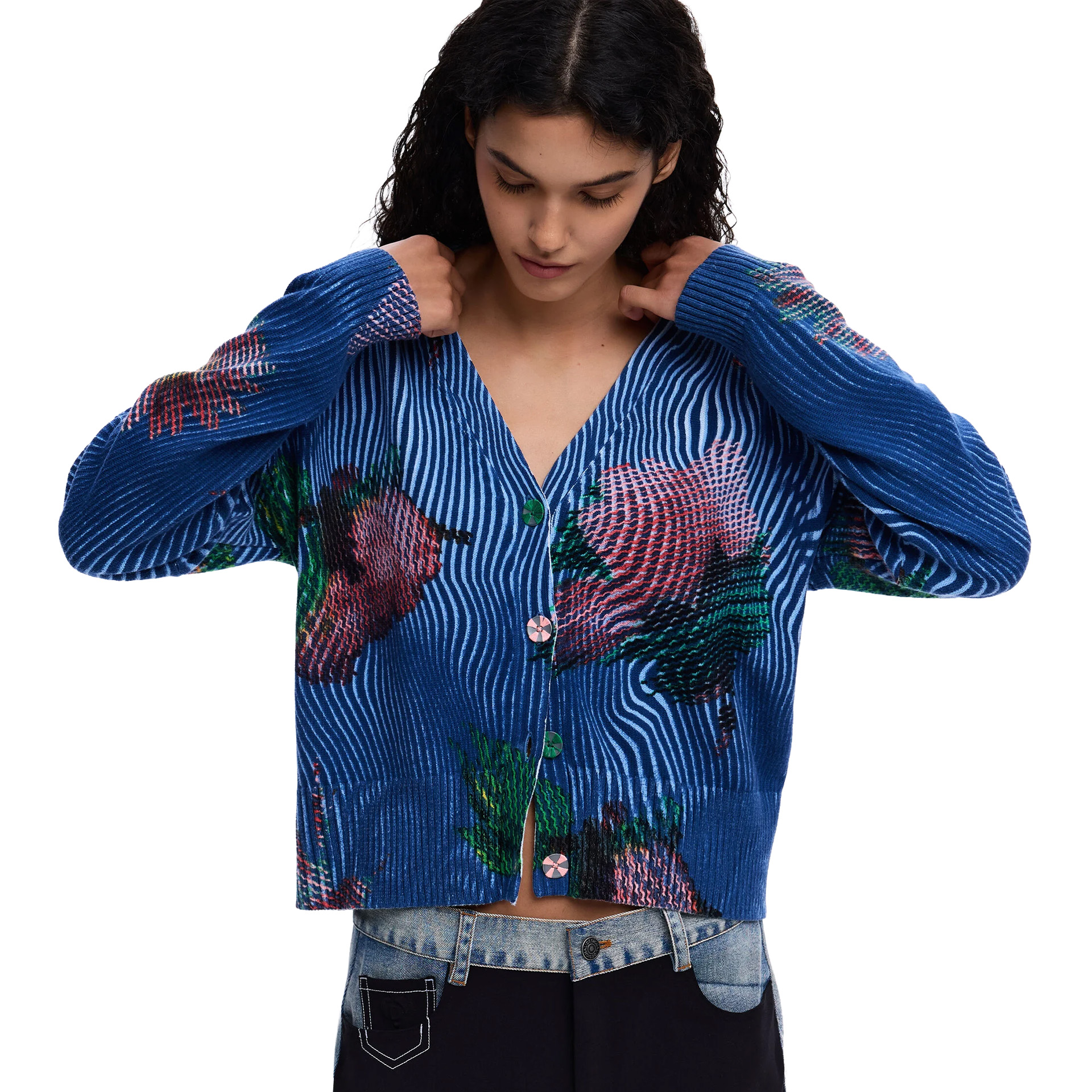 Desigual Casaco Jers Nora Marino