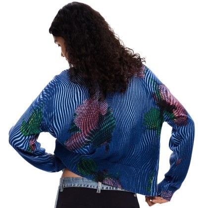 Desigual Casaco Jers Nora Marino