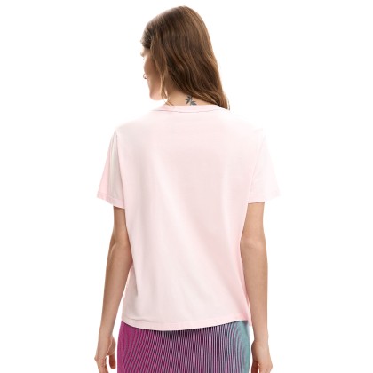 Desigual T-shirt Varsovia Rosa Palido