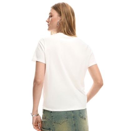 Desigual T-shirt Ts Vilma Blanco