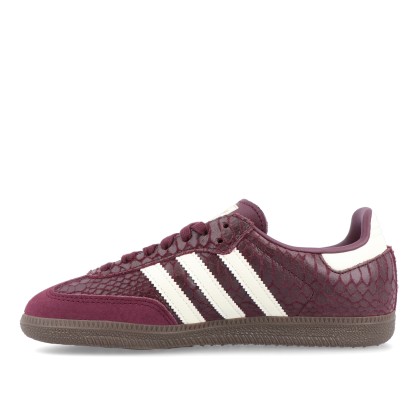 adidas Originals Samba Og W Maroon / Cream White / Gold Metallic