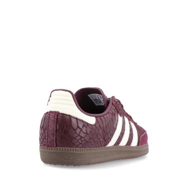 adidas Originals Samba Og W Maroon / Cream White / Gold Metallic