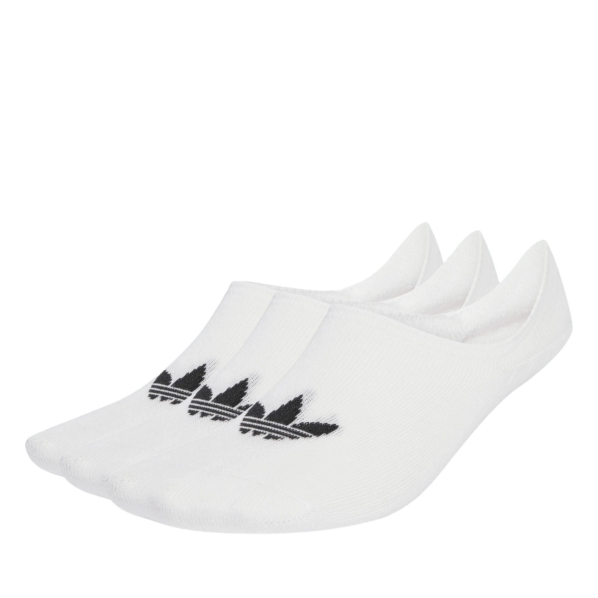 adidas Originals Meias 3p Low Cut S White/white/white