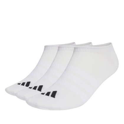 adidas Originals Meias 3p T Ess Ns White/white/black