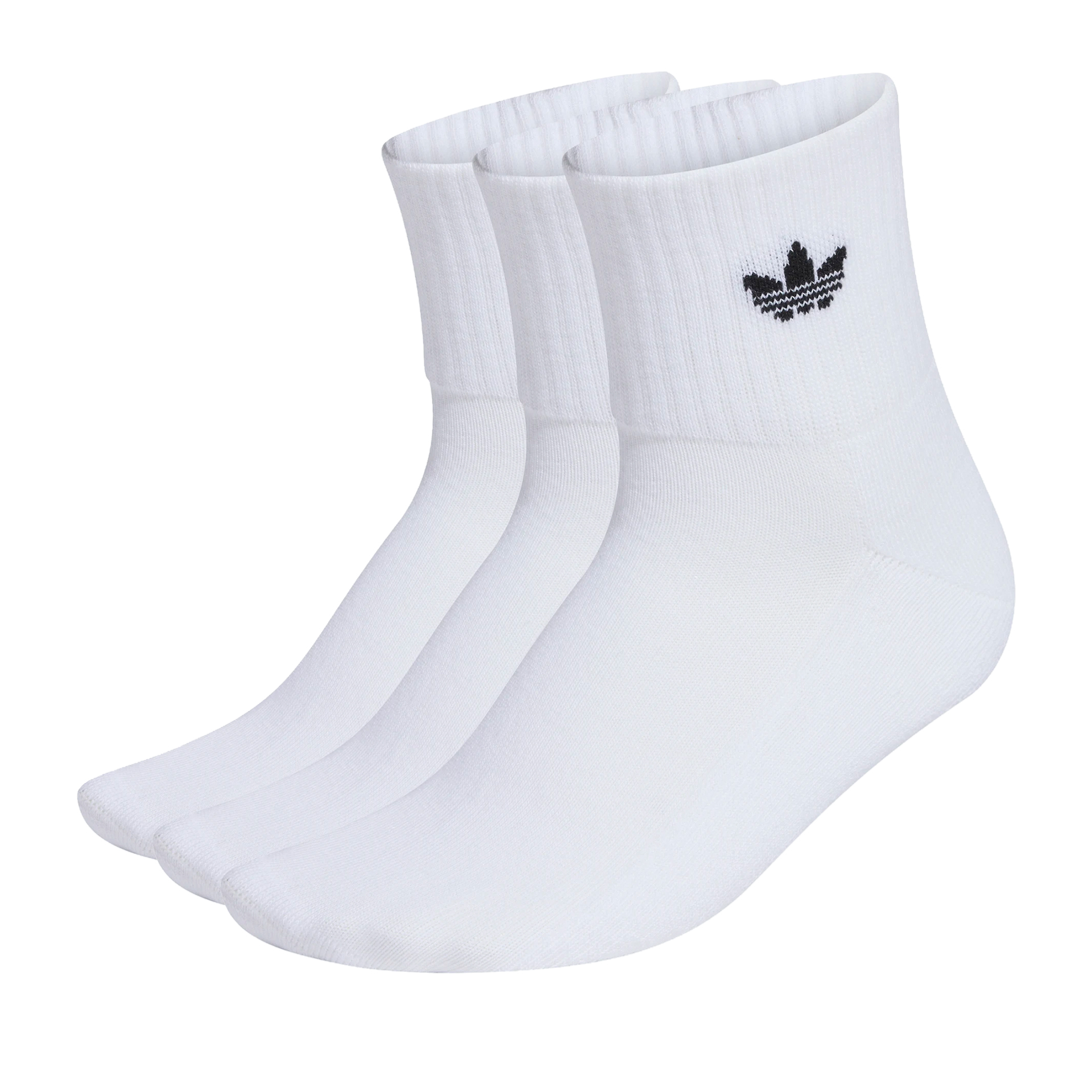 adidas Originals Meias 3p 1/4 White