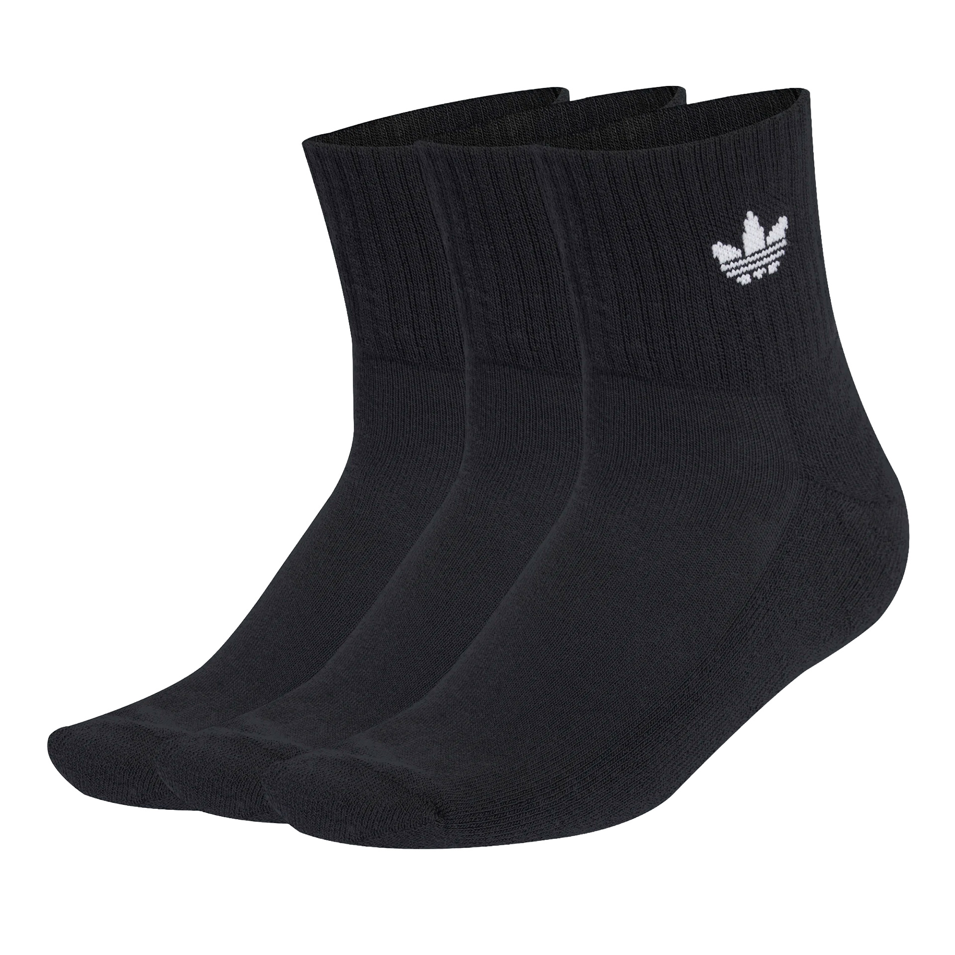 adidas Originals Meias 3p 1/4 Black