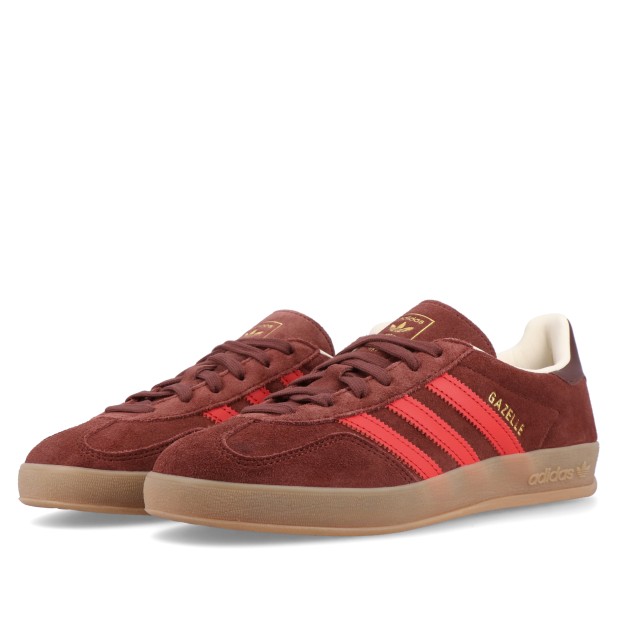 adidas Originals Gazelle Indoor Fox Brown / Red