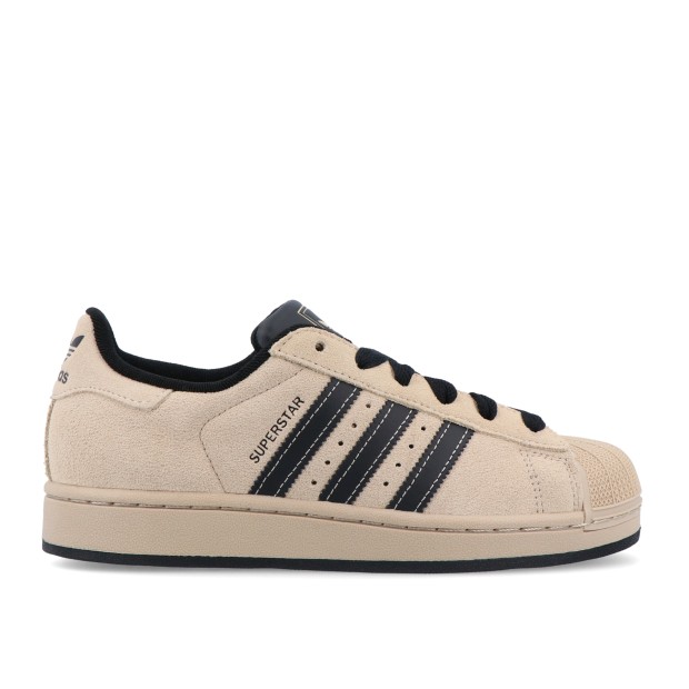 adidas Originals Superstar II J Stone Khaki / Core Black