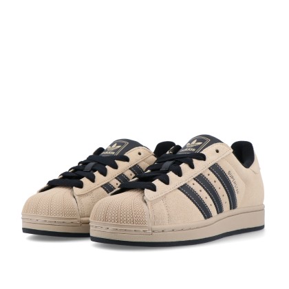 adidas Originals Superstar II J Stone Khaki / Core Black