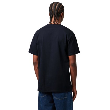Carhartt Wip T-shirt Chase Dark Navy / Gold