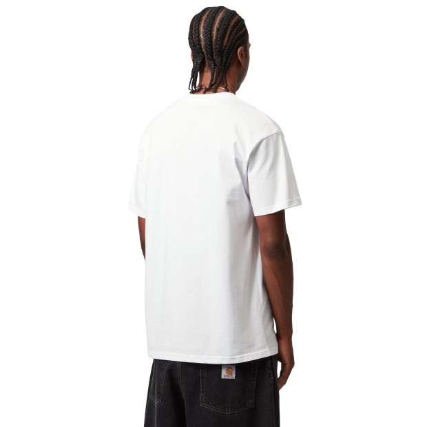 Carhartt Wip T-shirt Chase White / Gold