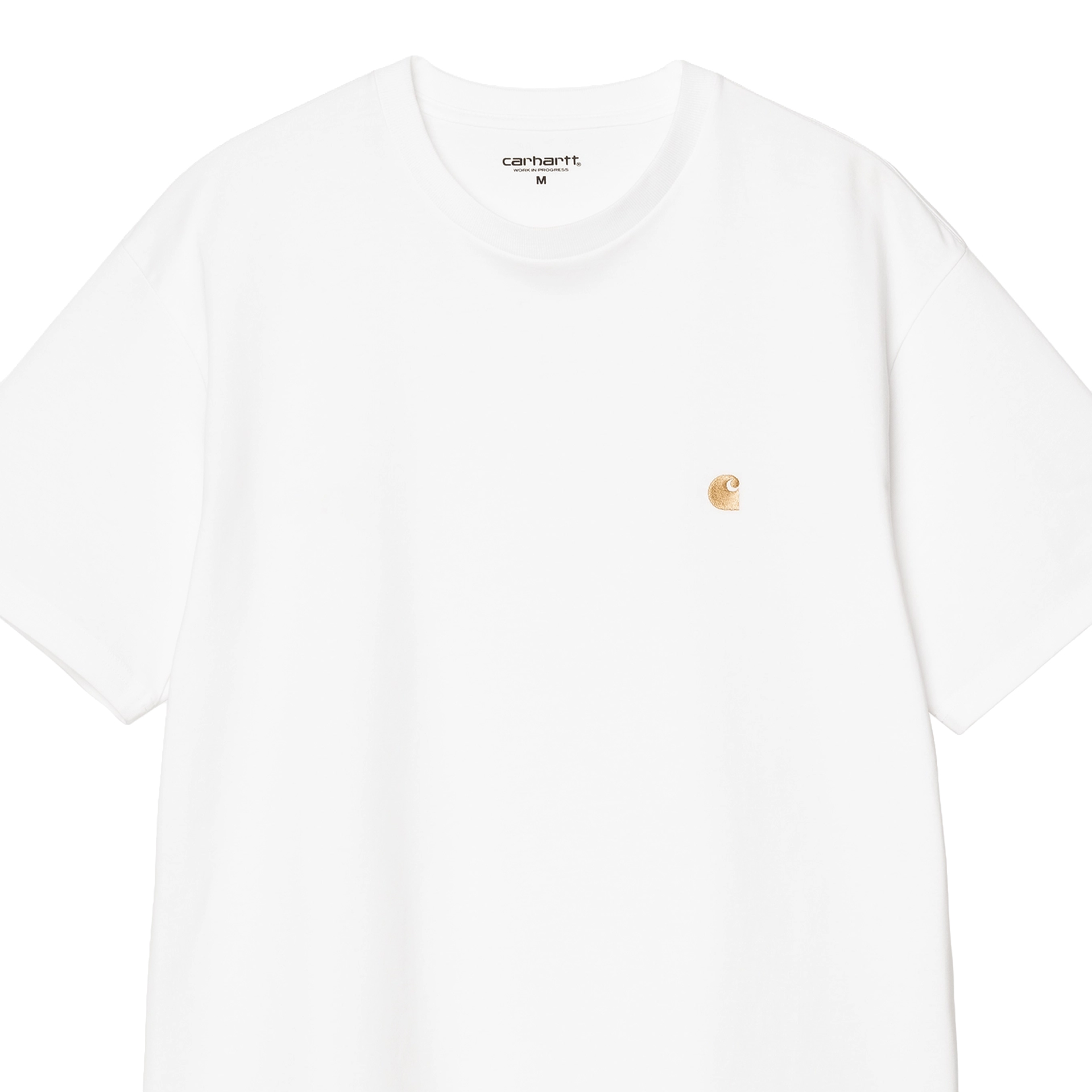 Carhartt Wip T-shirt Chase White / Gold