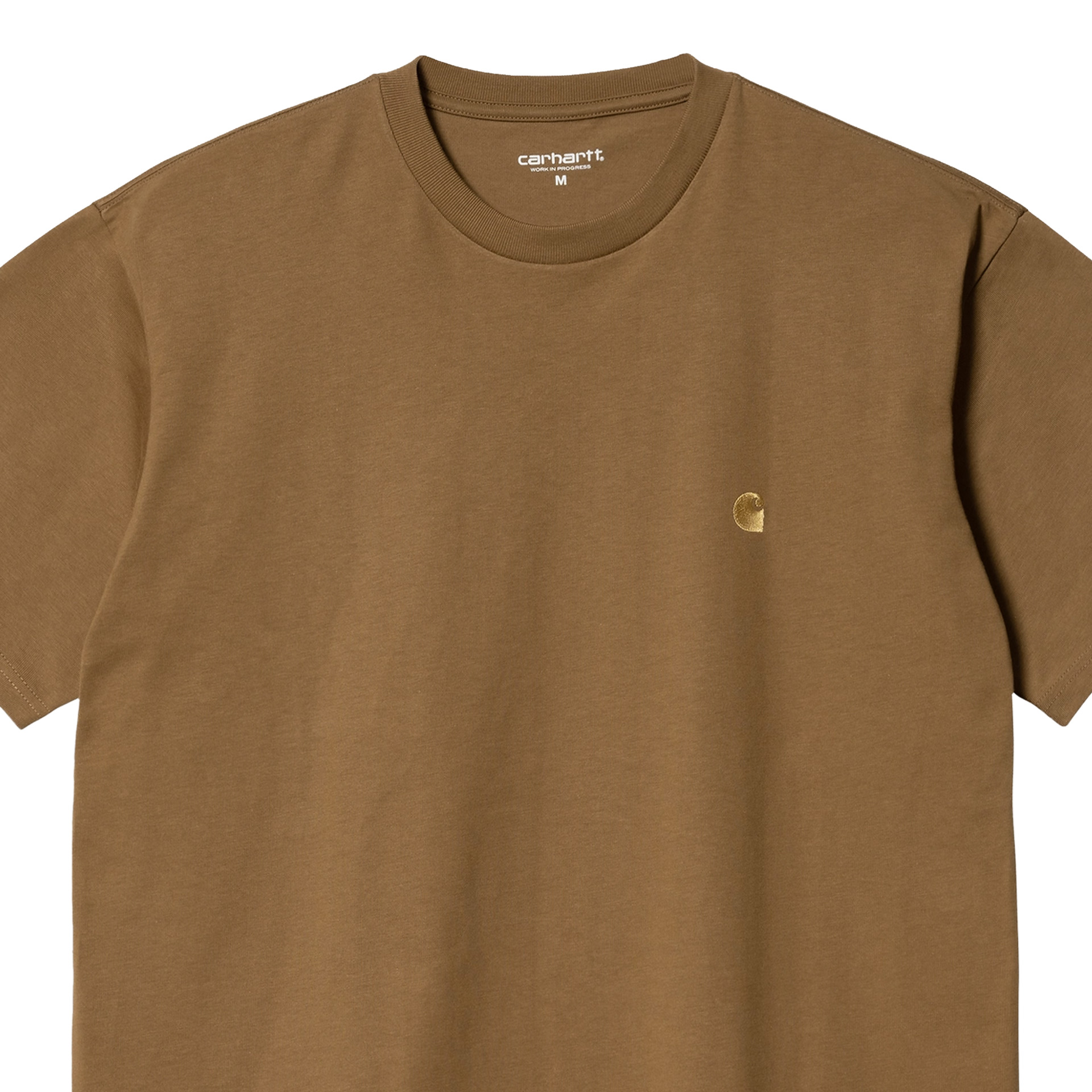 Carhartt Wip T-shirt Chase Hamilton Brown / Gold