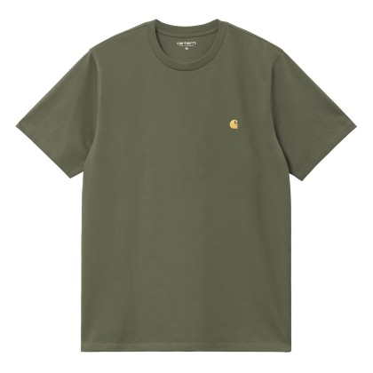 Carhartt Wip T-shirt Chase Leaf / Gold