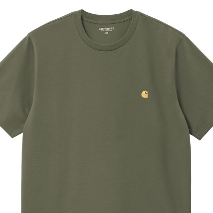 Carhartt Wip T-shirt Chase Leaf / Gold