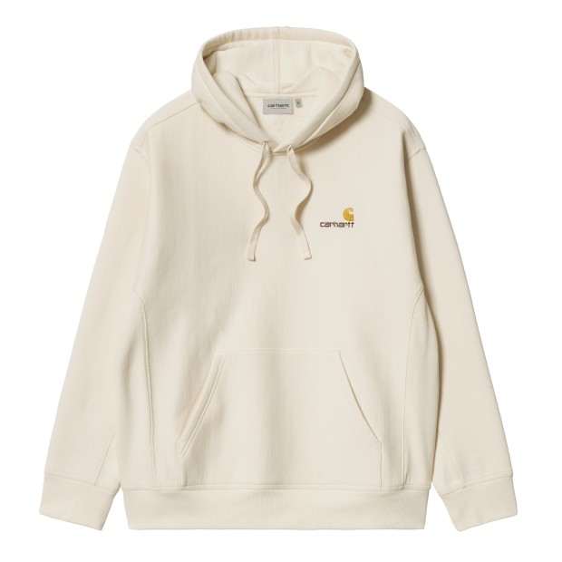 Carhartt Wip Sweat Hooded American Script Natural