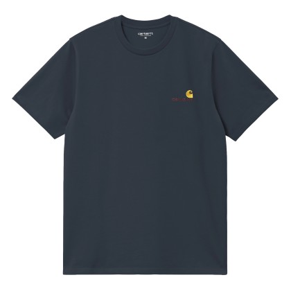 Carhartt Wip T-shirt American Script Deep Night