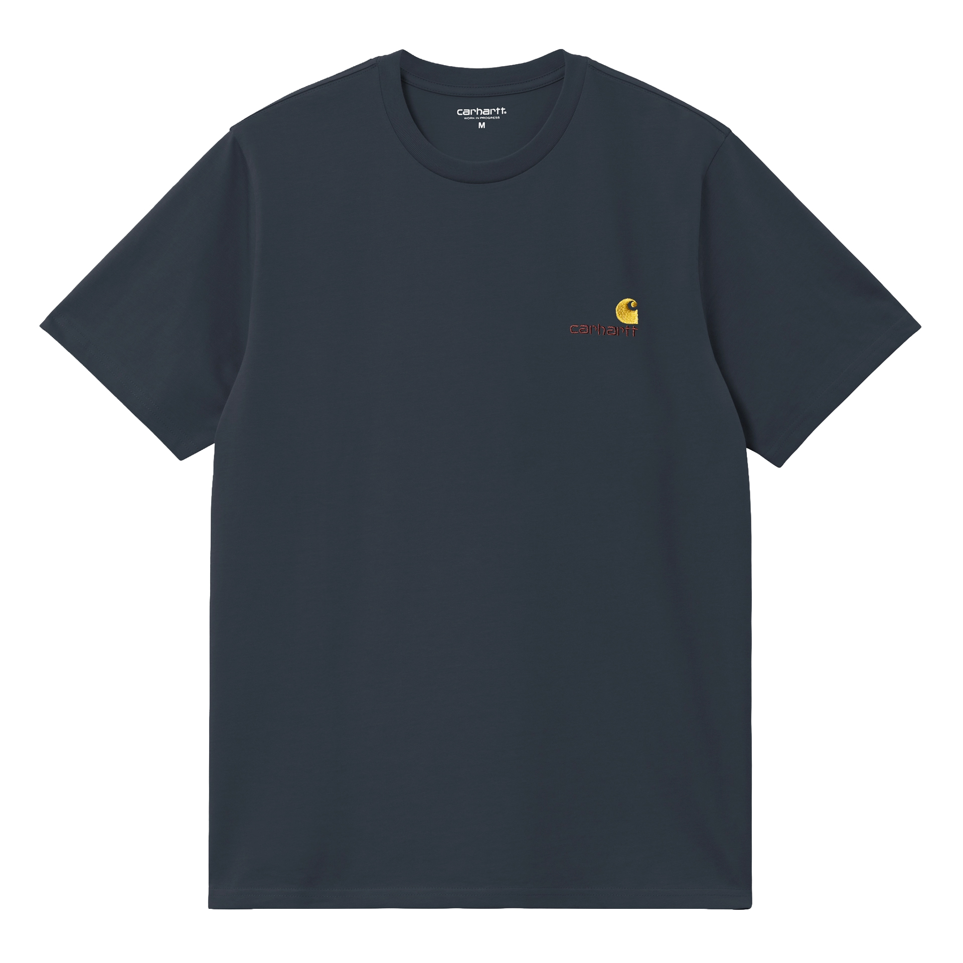 Carhartt Wip T-shirt American Script Deep Night