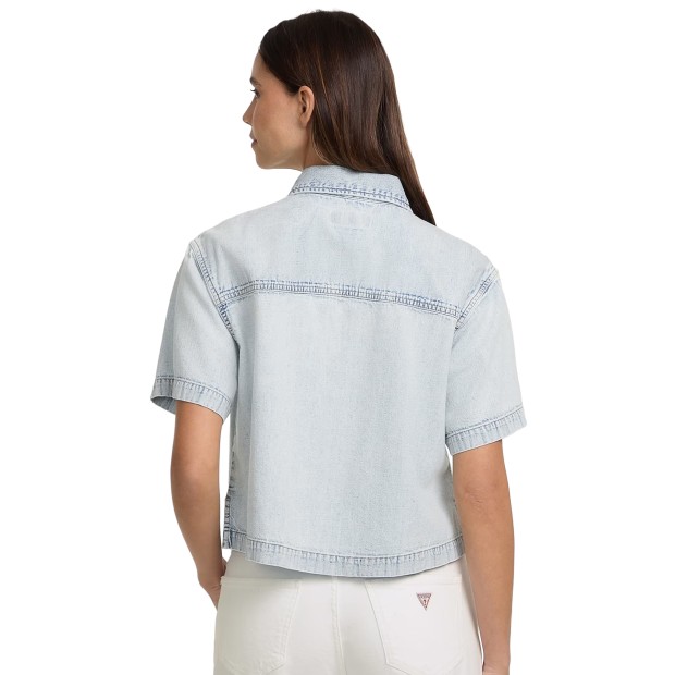 Guess Camisa Boxy River Light Vinta