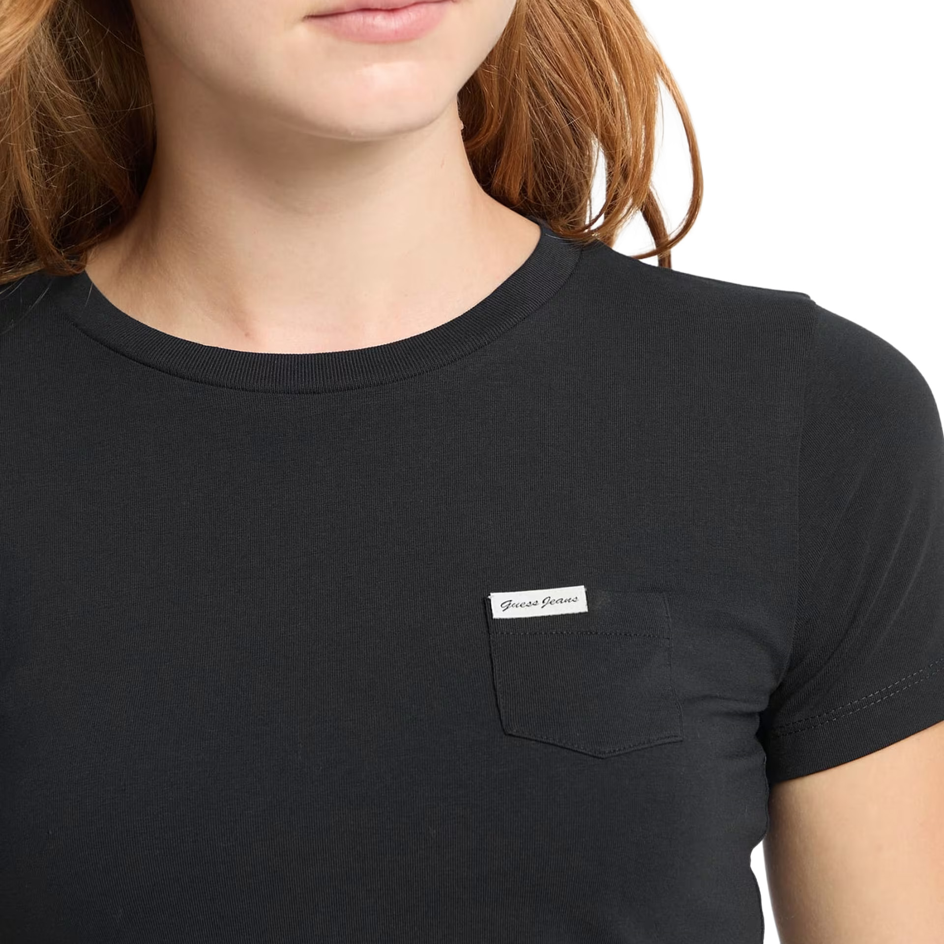 Guess T-shirt Slim Pkt Daring Ocean