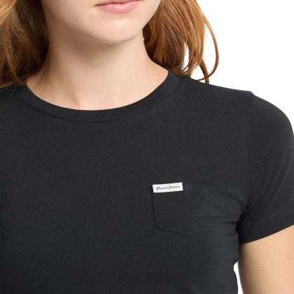 Guess T-shirt Slim Pkt Daring Ocean