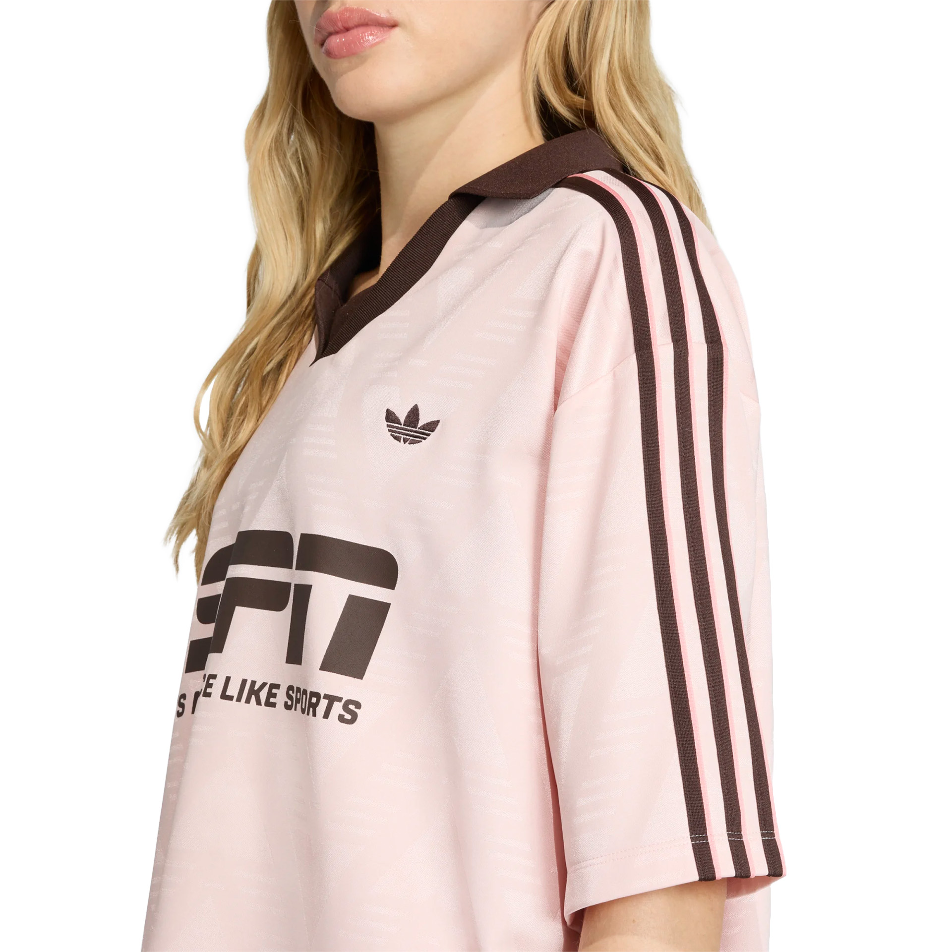 adidas Originals T-shirt Football Jersey Sandy Pink