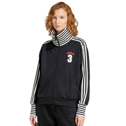 adidas Originals Casaco Vintage Track Top Striped Black