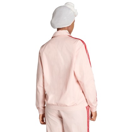 adidas Originals Casaco Football Loose Nylon Sandy Pink