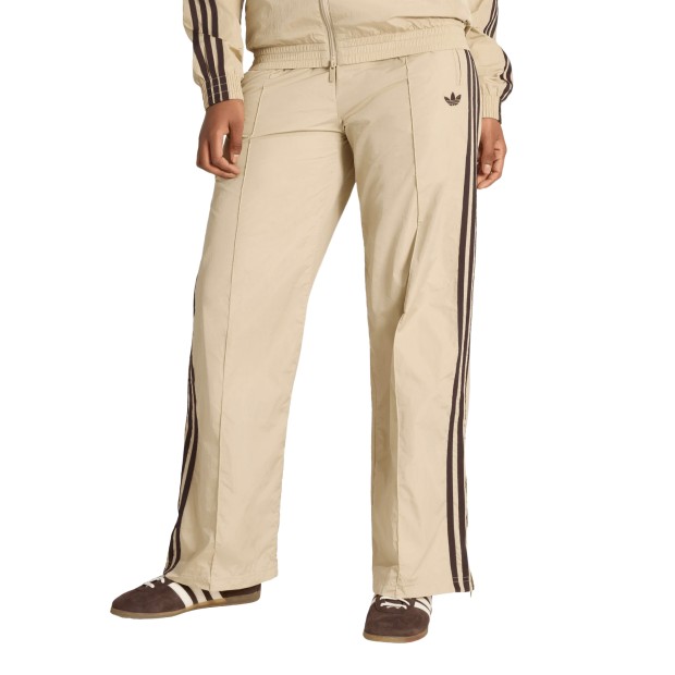 adidas Originals Calça Football Loose Nylon Stone Khaki