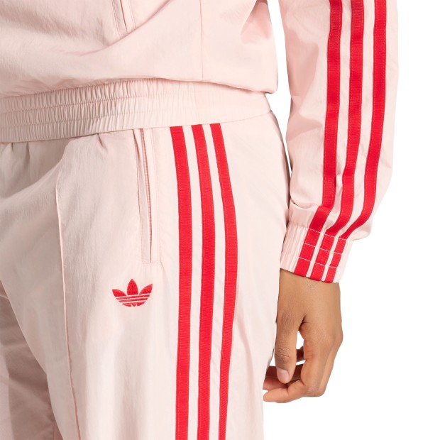adidas Originals Calça Football Loose Nylon Sandy Pink