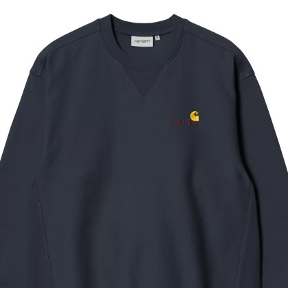 Carhartt Wip Sweat American Script Deep Night