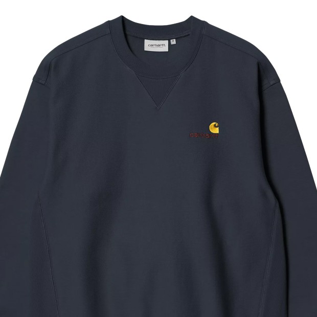 Carhartt Wip Sweat American Script Deep Night