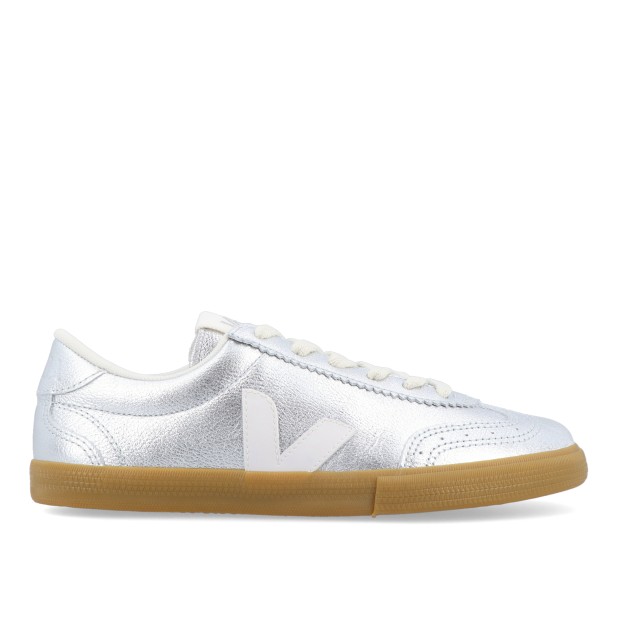 Veja Volley O.t. Leather Silver White Natural