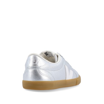 Veja Volley O.t. Leather Silver White Natural