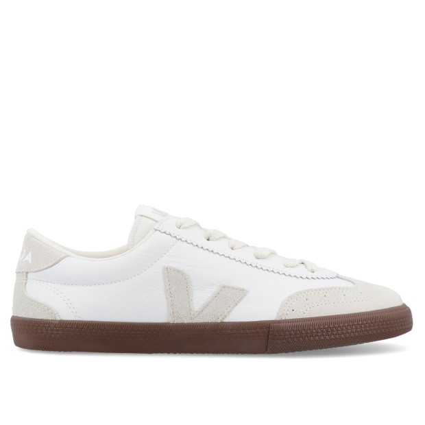 Veja Volley O.t. Leather White Natural Bark
