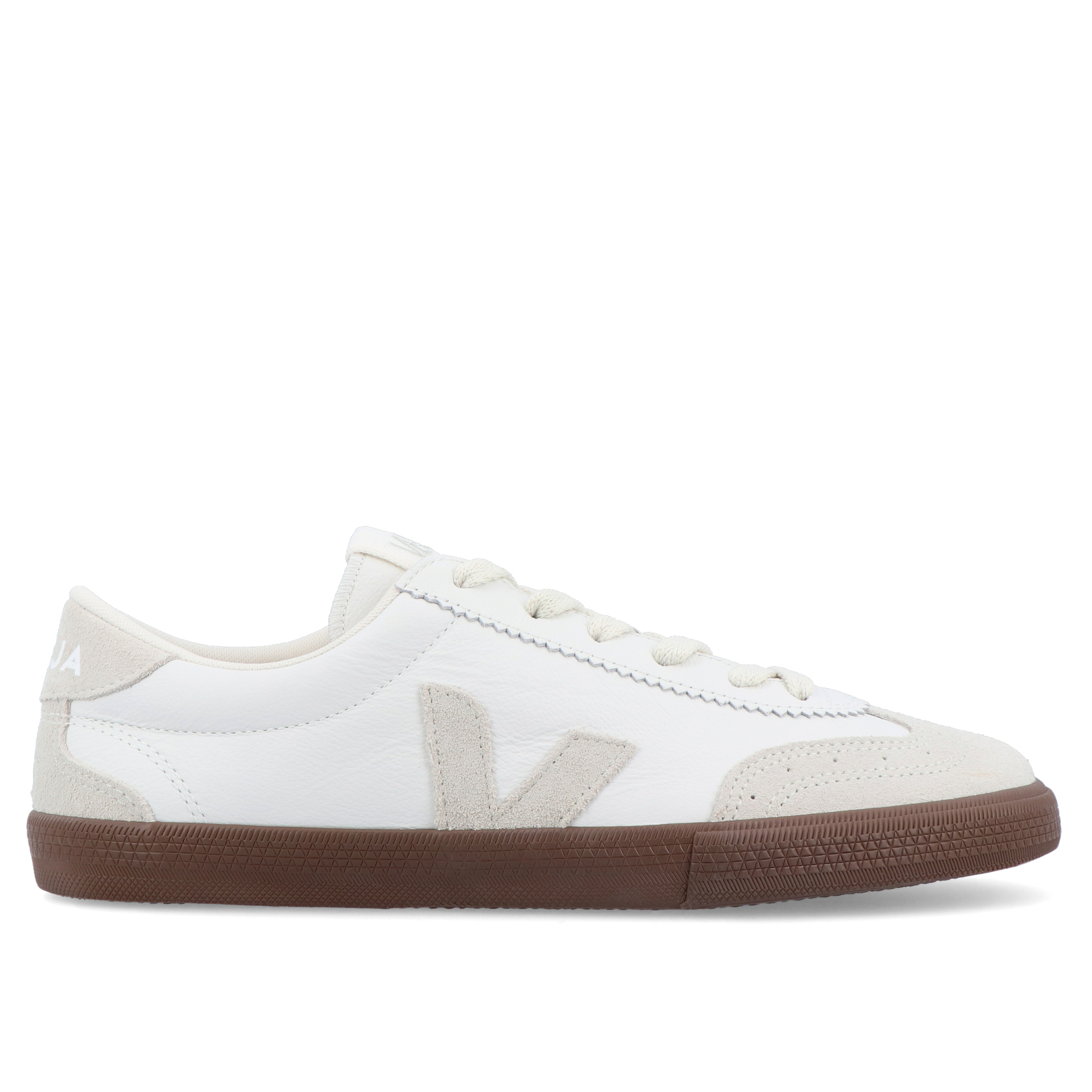 Veja Volley O.t. Leather White Natural Bark