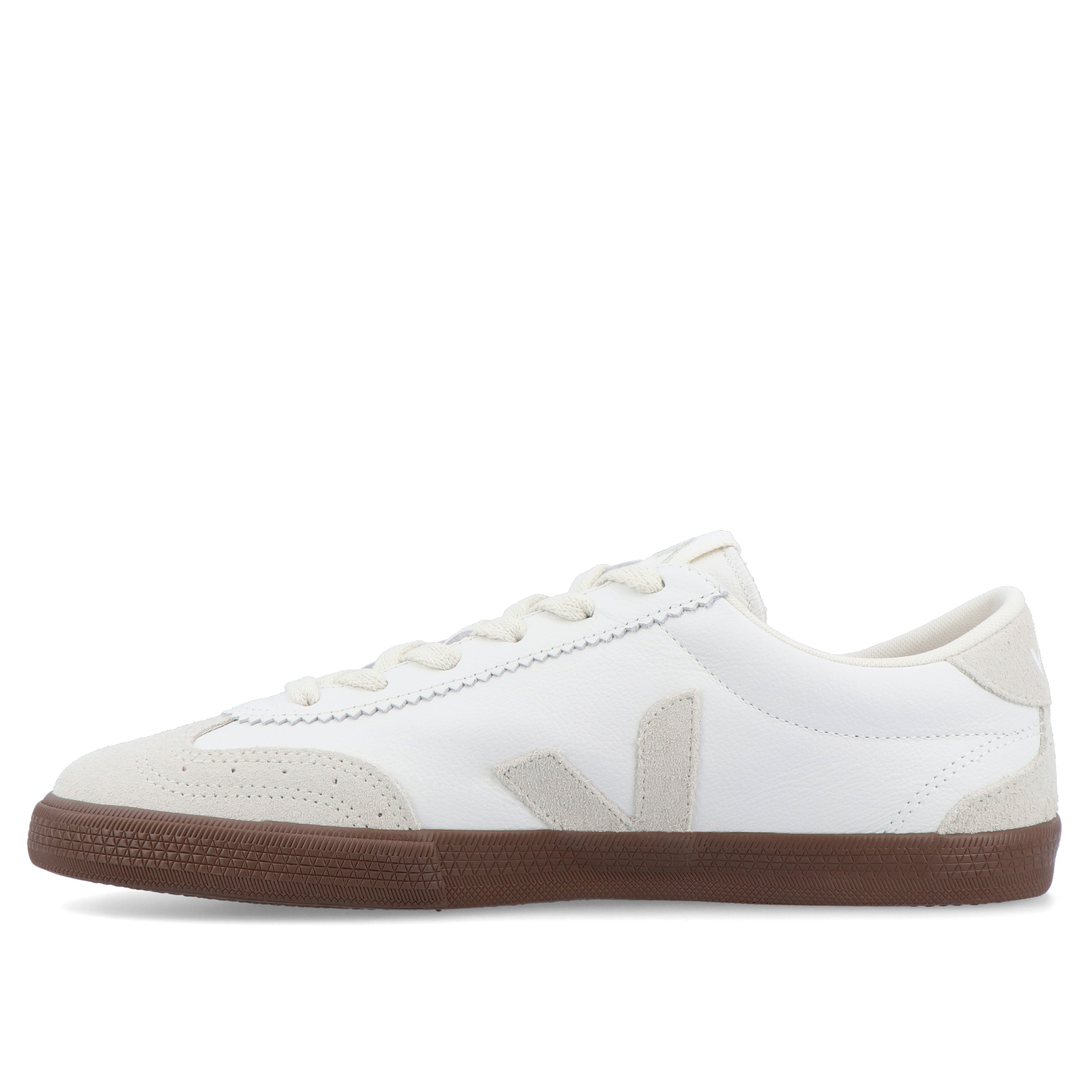 Veja Volley O.t. Leather White Natural Bark