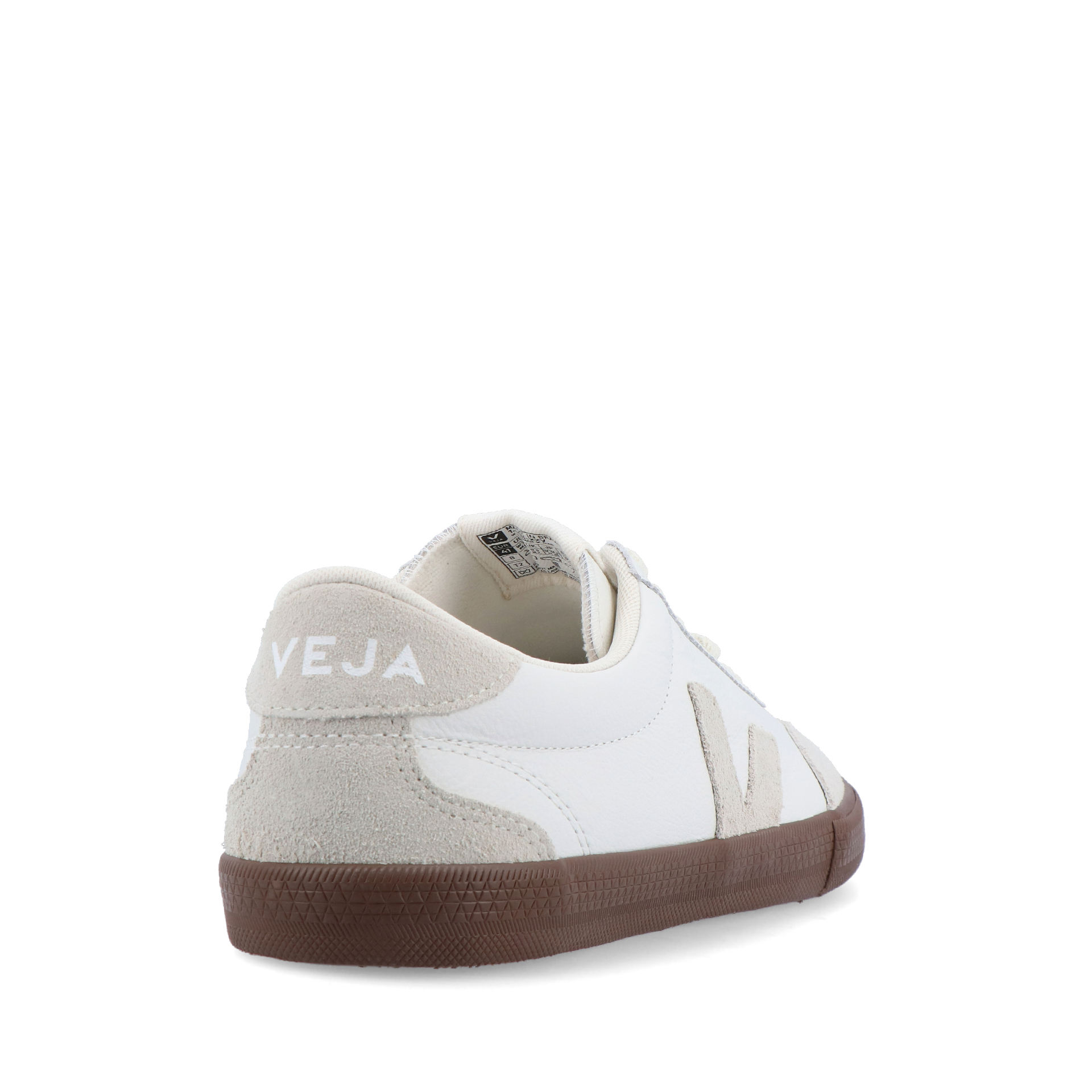 Veja Volley O.t. Leather White Natural Bark