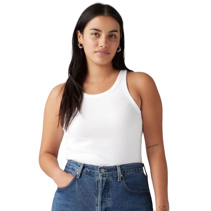 Levis Top Essential Racer White