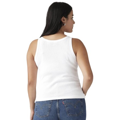 Levis Top Essential Racer White