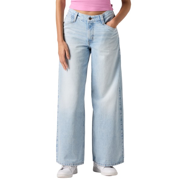 Levis Cal�a 94 Baggy Wide Leg Abraided Art