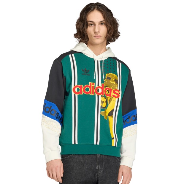 adidas Originals Sweat Flag Gfx Collegiate Green