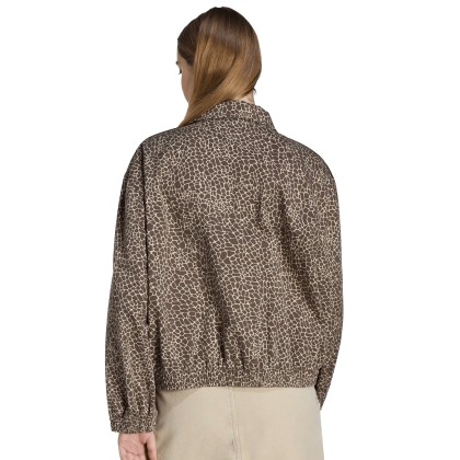 adidas Originals Casaco Firebird Oversized Aop Denim Earth Strata